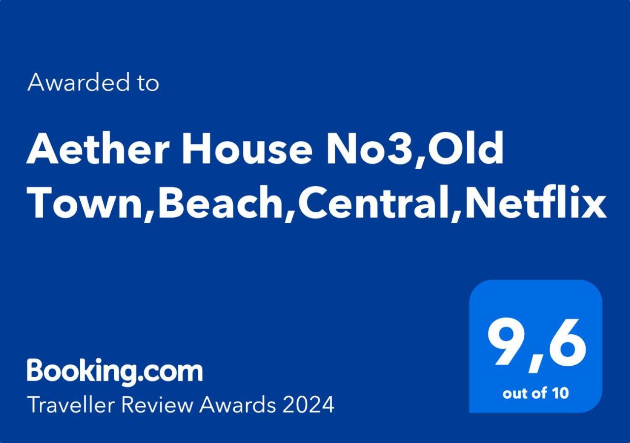 Aether Flats No3,Old Town,Beach,Central,Netflix Antália Exterior foto